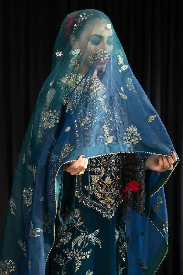 Nureh | Maya Velvet 23 | Lehar - by - Libasekhas UK - Registered Vendor of : Nureh - 100% Original Designer Dresss