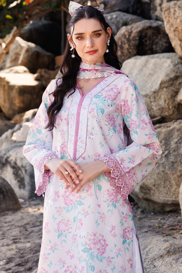 Farasha | Printed Essentials | Blossom Mist - by - Libasekhas UK - Registered Vendor of : Farasha - 100% Original Designer Dresss
