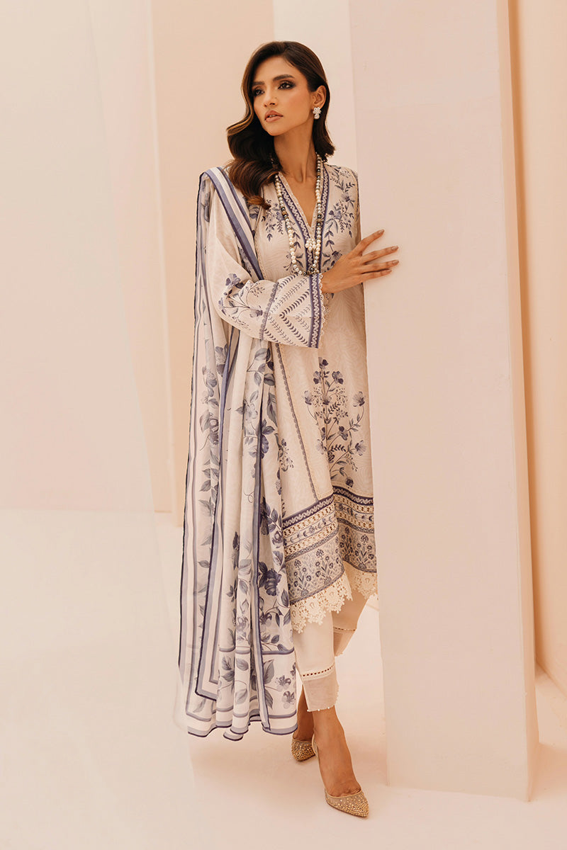 Mina Hasan | Signature Pret | Blue Hue - by Libasekhas - Registered Vendor of : Mina Hasan - 100% Original Designer Dress
