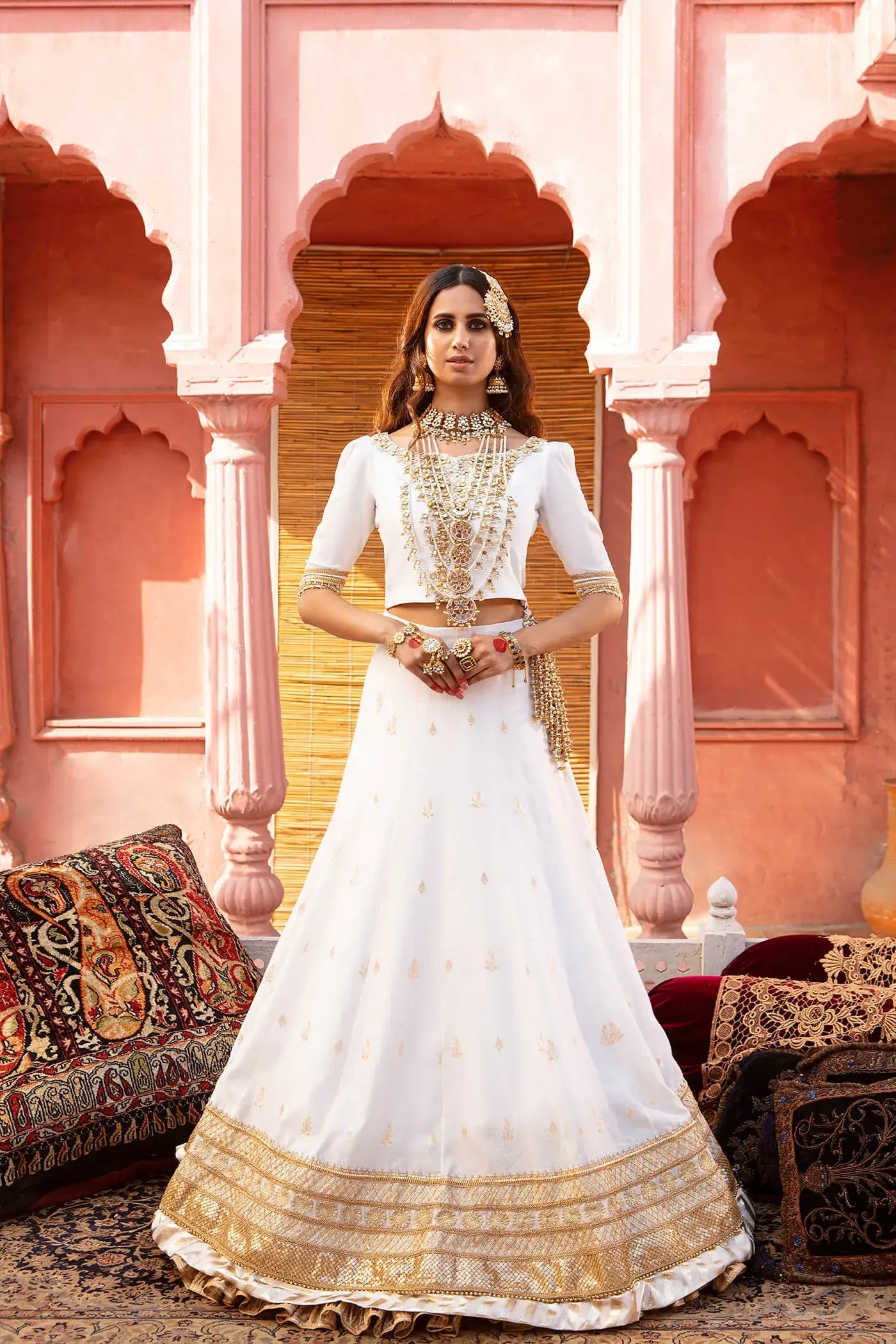 Nilofer Shahid | Nur e Subh Formals | Rashk e Chaman - by - Libasekhas UK - Registered Vendor of : Nilofer Shahid - 100% Original Designer Dresss