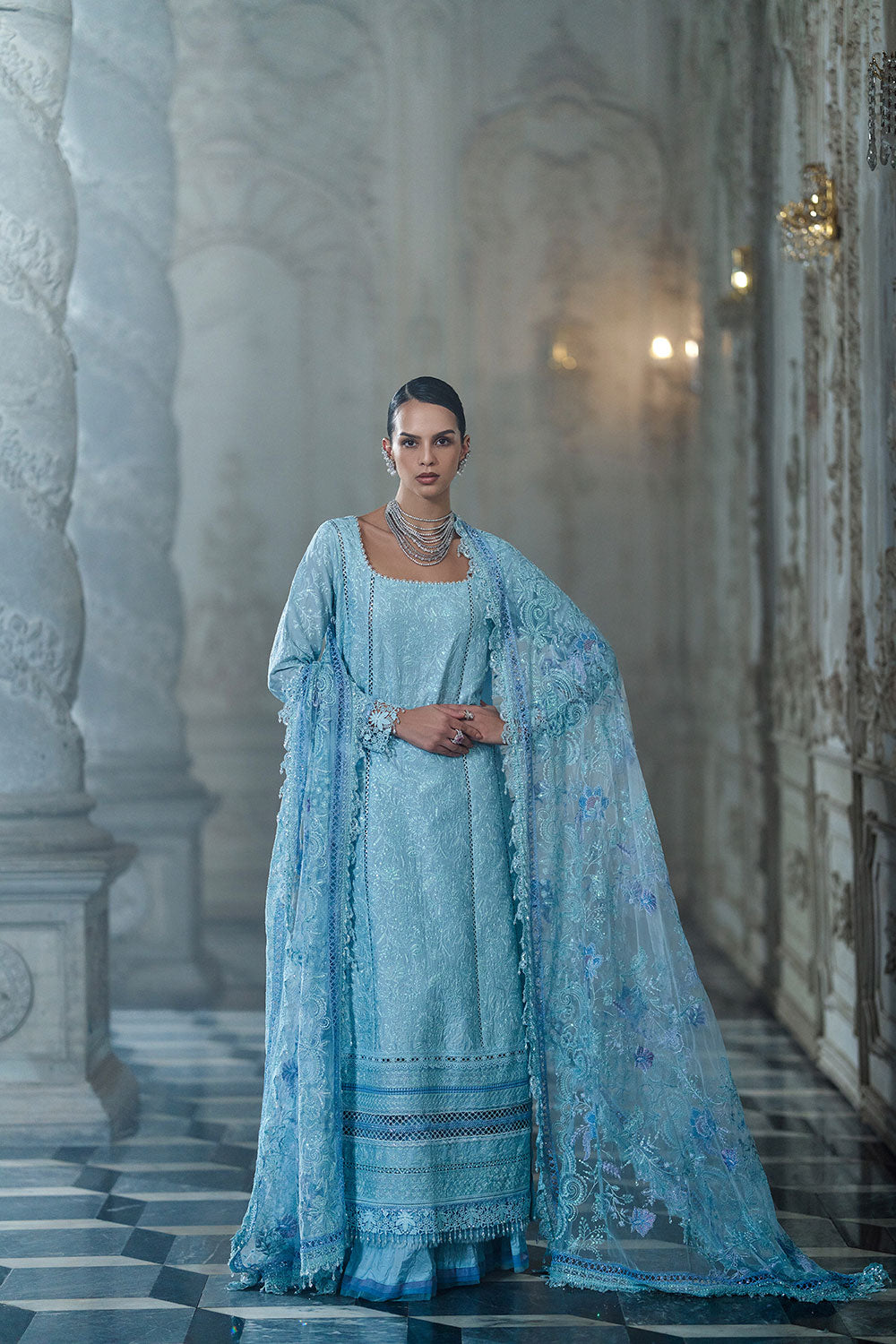 Sobia Nazir | Luxury Lawn Eid 26 | 4A - by Libasekhas UK - Registered Vendor of : Sobia Nazir - 100% Original Designer Dress