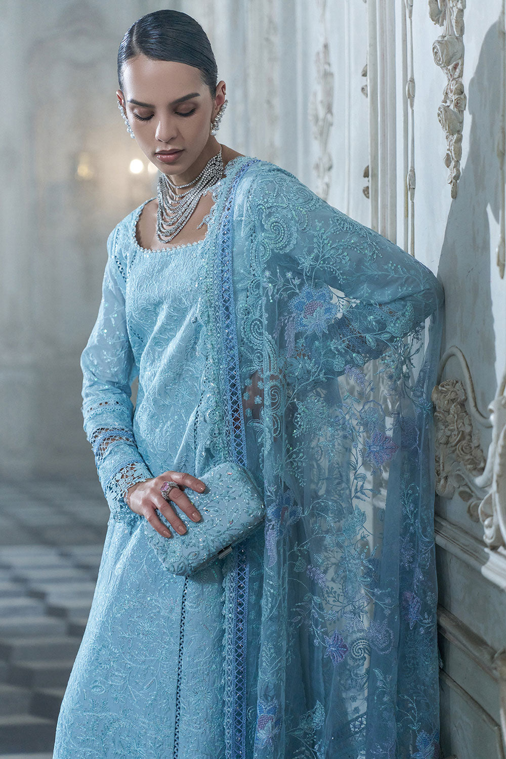 Sobia Nazir | Luxury Lawn Eid 26 | 4A - by Libasekhas UK - Registered Vendor of : Sobia Nazir - 100% Original Designer Dress