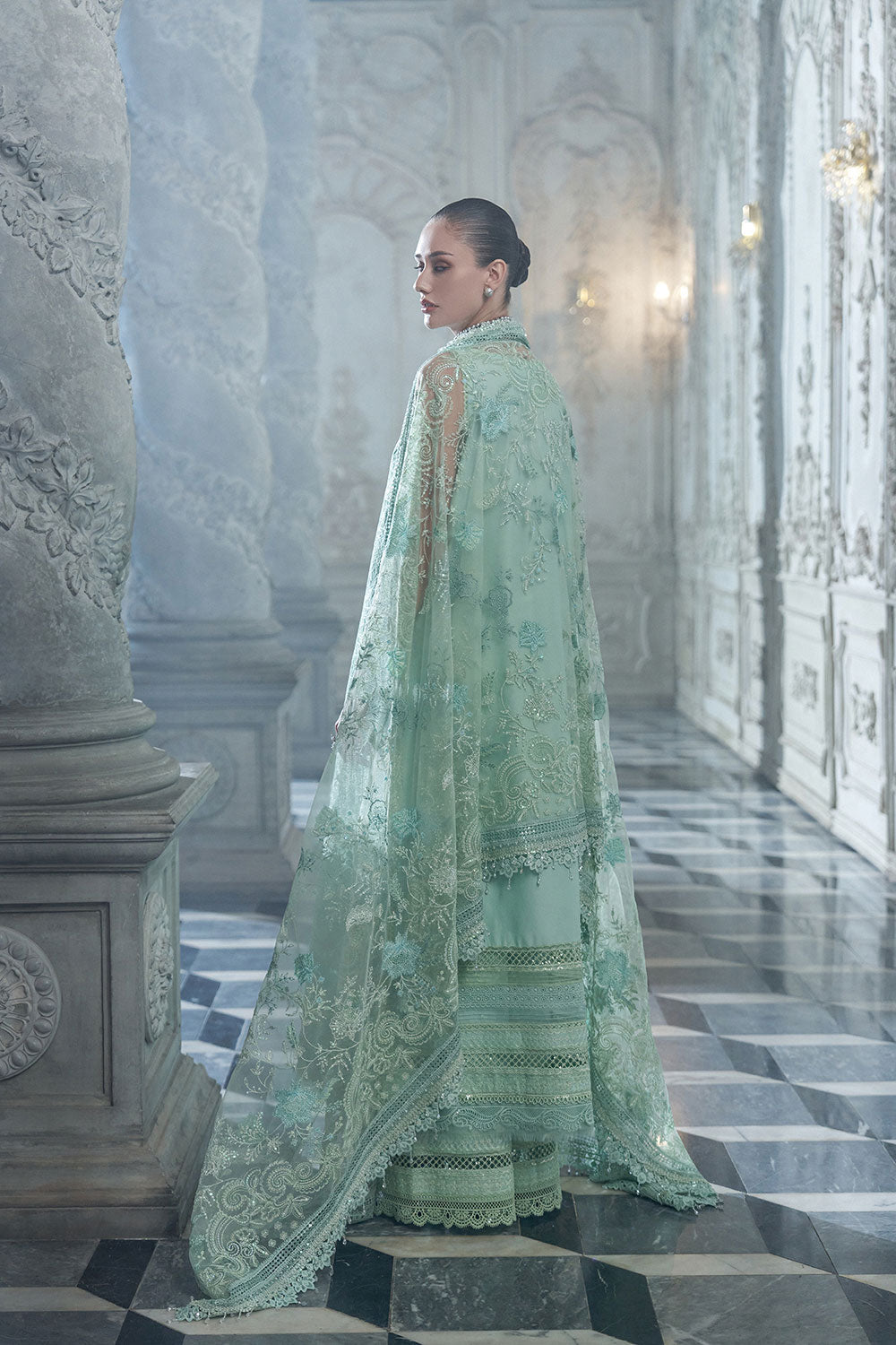 Sobia Nazir | Luxury Lawn Eid 26 | 4B - by Libasekhas UK - Registered Vendor of : Sobia Nazir - 100% Original Designer Dress