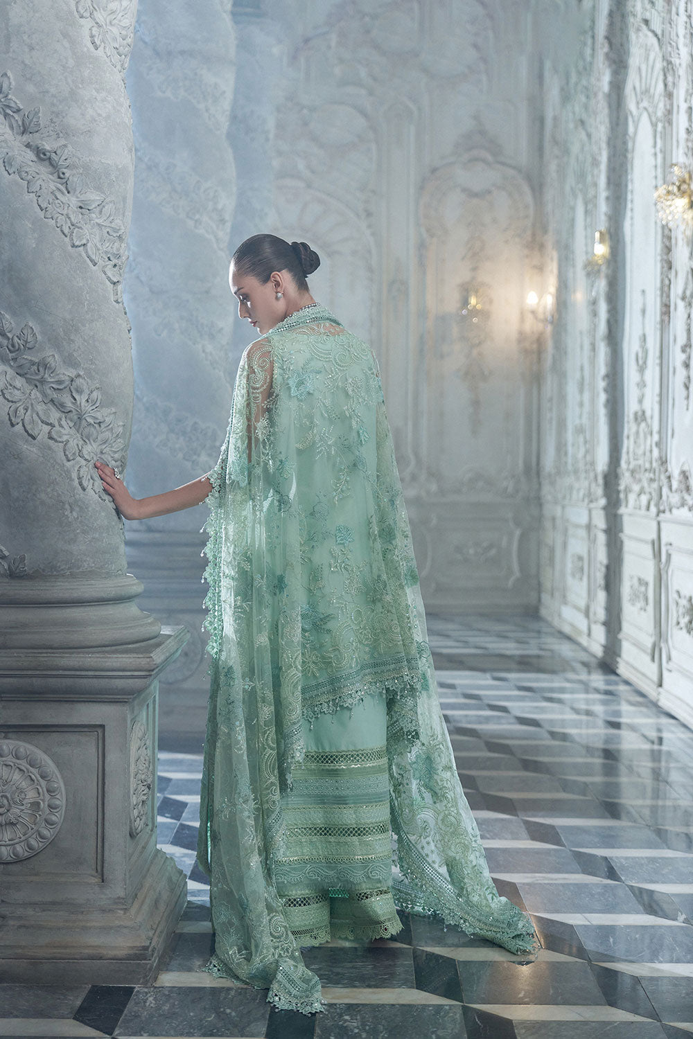 Sobia Nazir | Luxury Lawn Eid 26 | 4B - by Libasekhas UK - Registered Vendor of : Sobia Nazir - 100% Original Designer Dress