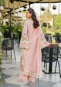 Elaf Premium | Luxury Lawn 25 | ELH-3B OH MY ROSE - by - Libasekhas UK - Registered Vendor of : Elaf Premium - 100% Original Designer Dresss