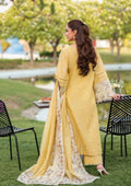 Elaf Premium | Luxury Lawn 25 | ELH-4A DANDELION - by - Libasekhas UK - Registered Vendor of : Elaf Premium - 100% Original Designer Dresss