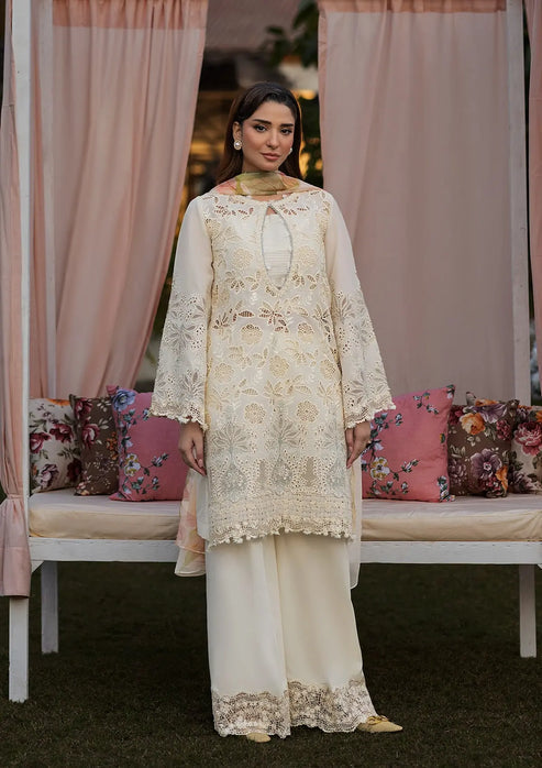 Kahf Premium | Luxury Lawn 25 | KLR-07 Miriam - by - Libasekhas UK - Registered Vendor of : Kahf Premium - 100% Original Designer Dresss