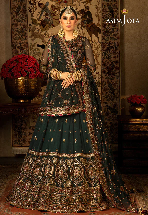 Asim Jofa | Velvet Festive 23 | AJVF-11 - by - Libasekhas UK - Registered Vendor of : Asim Jofa - 100% Original Designer Dresss