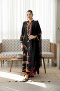 Wahaj M Khan | Sanam Luxe | Noir Sanam Kaftan - by Libasekhas UK - Registered Vendor of : Wahaj M Khan - 100% Original Designer Dress