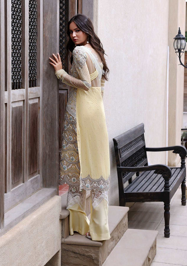 Layla Chatoor | Luxury Pret | Lemon Yellow - by Libasekhas UK - Registered Vendor of : Layla Chatoor - 100% Original Designer Dress