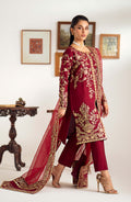 Maryum N Maria | Dastan Formals | ROSELA - MS40023 - by - Libasekhas UK - Registered Vendor of : Maryam N Maria - 100% Original Designer Dresss