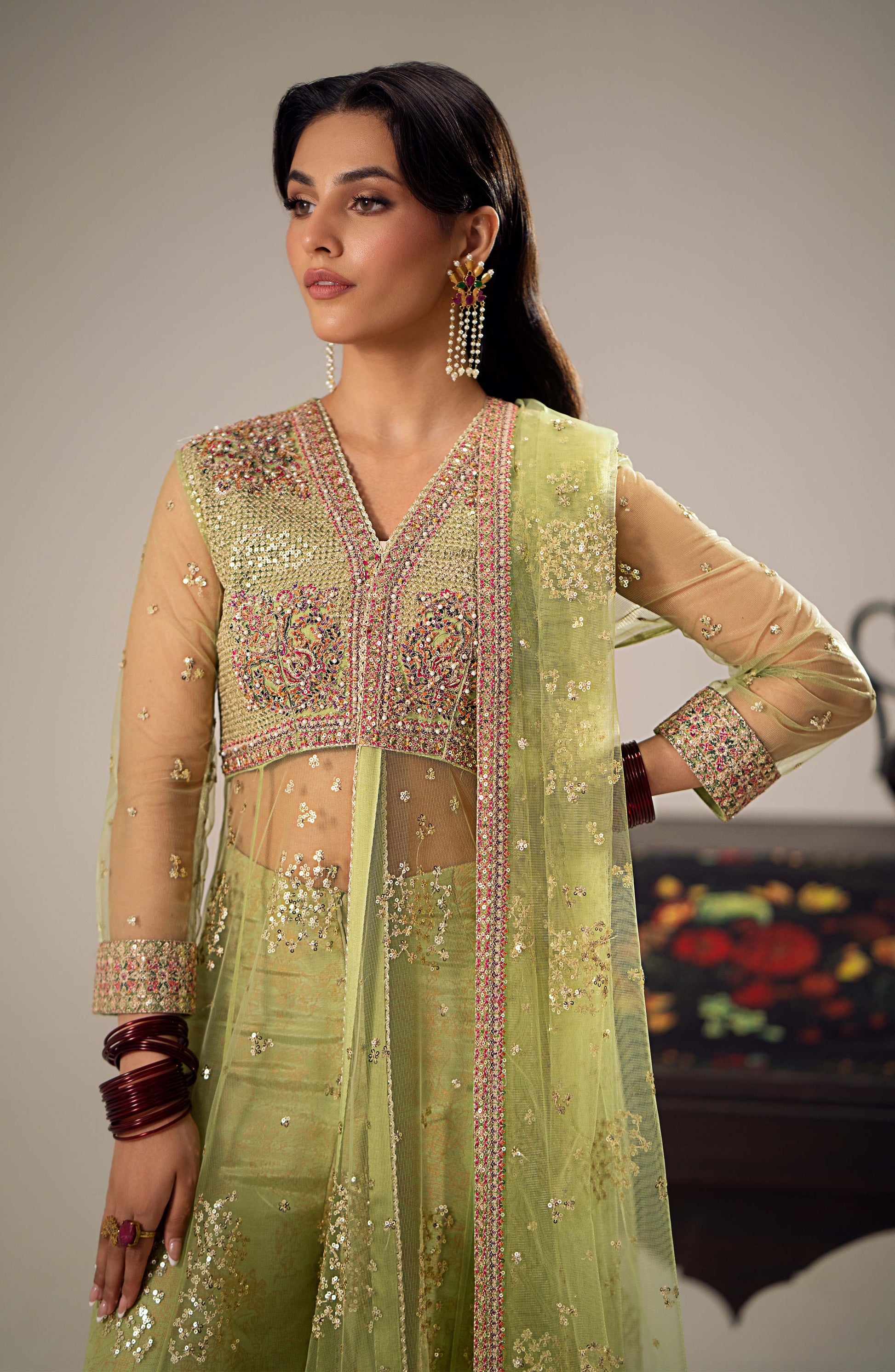 Maryum N Maria | Dastan Formals | ERINA - MS40024 - by - Libasekhas UK - Registered Vendor of : Maryam N Maria - 100% Original Designer Dresss