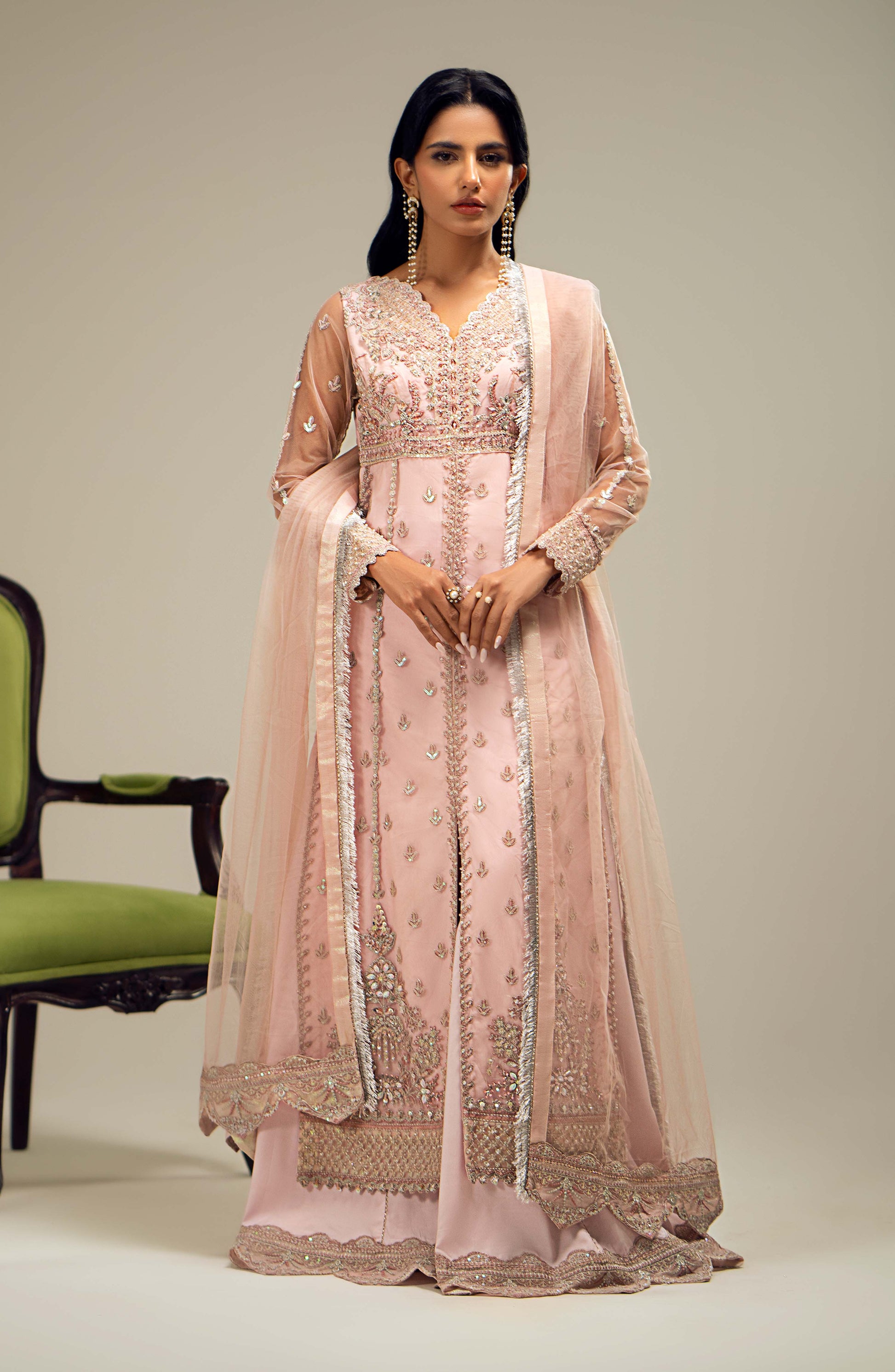 Maryum N Maria | Dastan Formals | MARA - MS40025 - by - Libasekhas UK - Registered Vendor of : Maryam N Maria - 100% Original Designer Dresss
