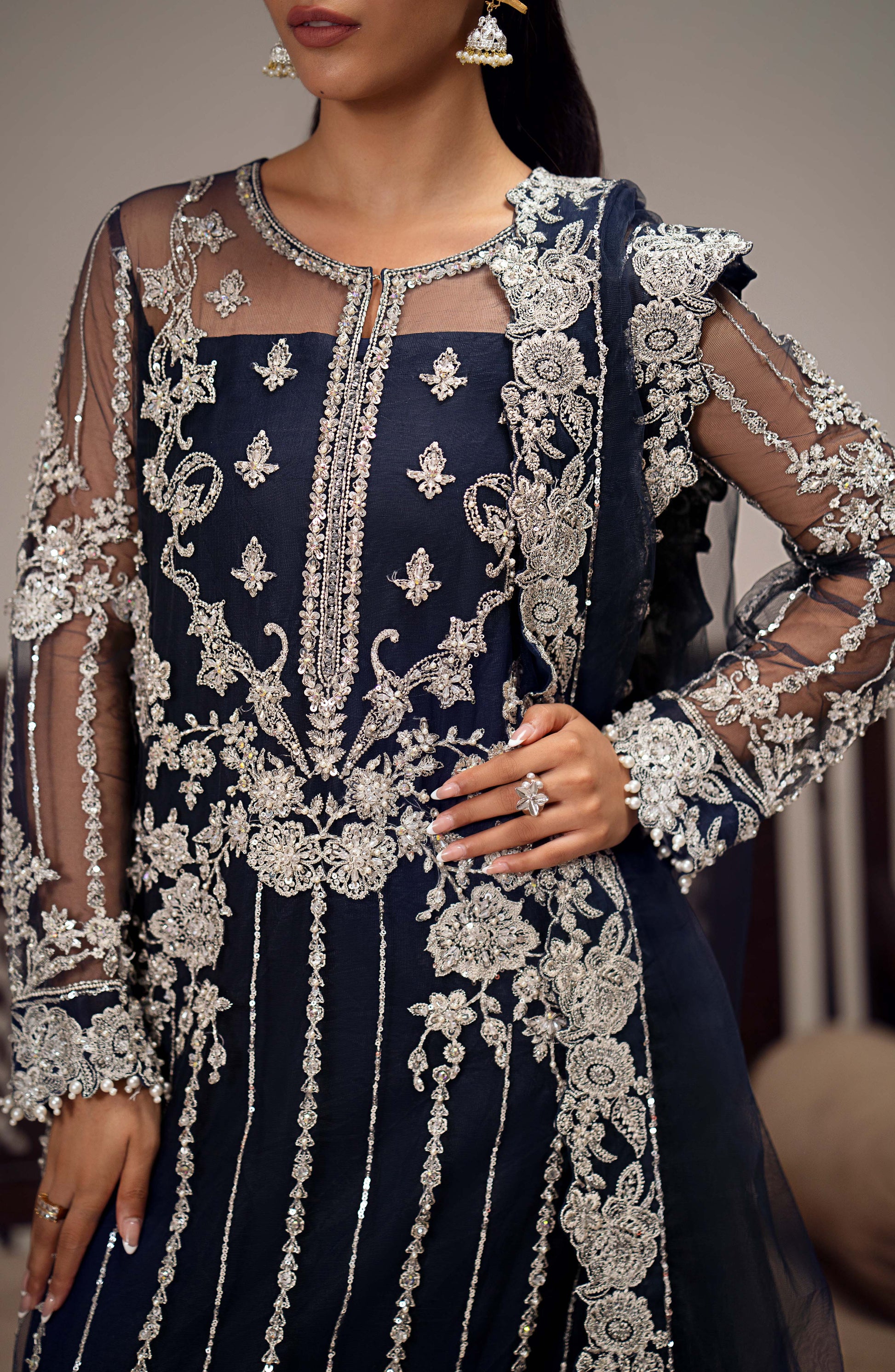 Maryum N Maria | Dastan Formals | INARA - MS40026 - by - Libasekhas UK - Registered Vendor of : Maryam N Maria - 100% Original Designer Dresss