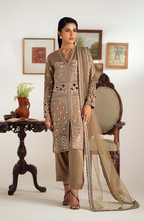 Maryum N Maria | Dastan Formals | ARELA - MS40029 - by - Libasekhas UK - Registered Vendor of : Maryam N Maria - 100% Original Designer Dresss