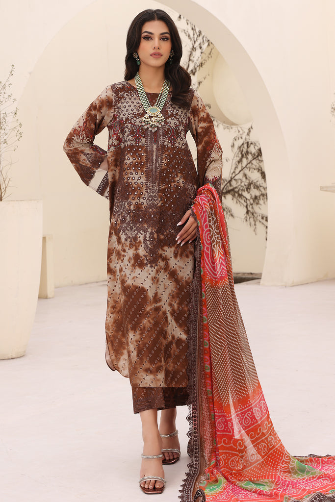 Charizma | Naranji Embroidered Lawn 24 | CN4-008 - Luxury -  Libasekhas
