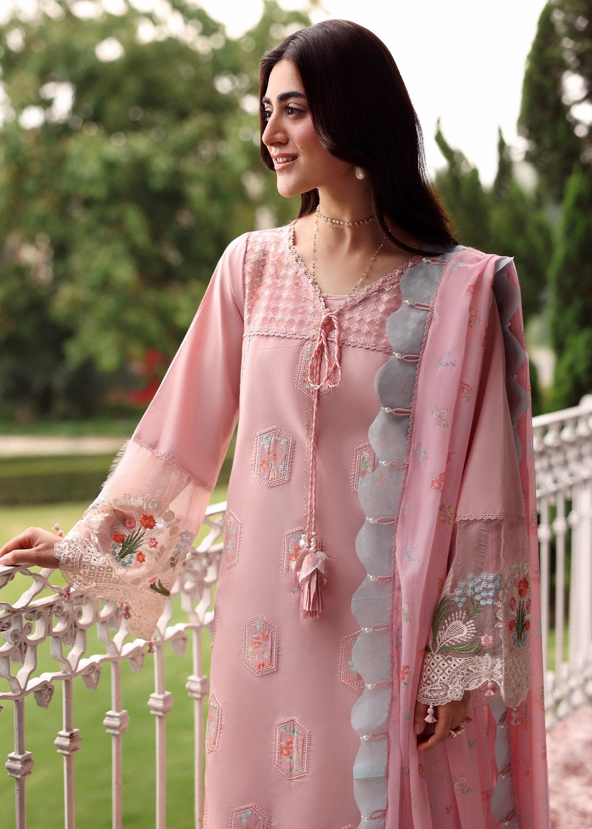 Sardinia | Embroidered Lawn Edit 26 | Rose Ridge - by Libasekhas UK - Registered Vendor of : Sardinia - 100% Original Designer Dress