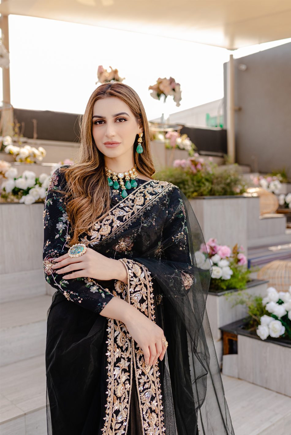 Ayesha and Usman | Celestial Night | Chloe - by - Libasekhas UK - Registered Vendor of : Ayesha and Usman - 100% Original Designer Dresss