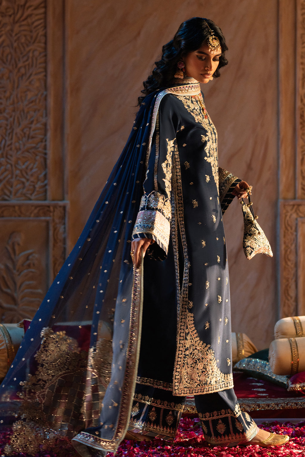 AJR Couture | The Silk Edition 25 | MEHRNAZ - by - Libasekhas UK - Registered Vendor of : AJR Couture - 100% Original Designer Dresss