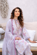 Humdum | Gardenia Lawn 24 | PLG 3 - D05 - by - Libasekhas UK - Registered Vendor of : HumDum - 100% Original Designer Dresss