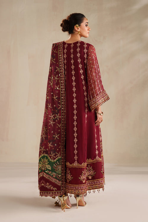 Baroque | Formals Collection | EMBROIDERED CHIFFON UF-4367 - by Libasekhas UK - Registered Vendor of : Baroque - 100% Original Designer Dress