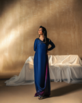Vasal | Zyra Luxe Pret 26 | Sapphire drift - by Libasekhas UK - Registered Vendor of : Vasal - 100% Original Designer Dress