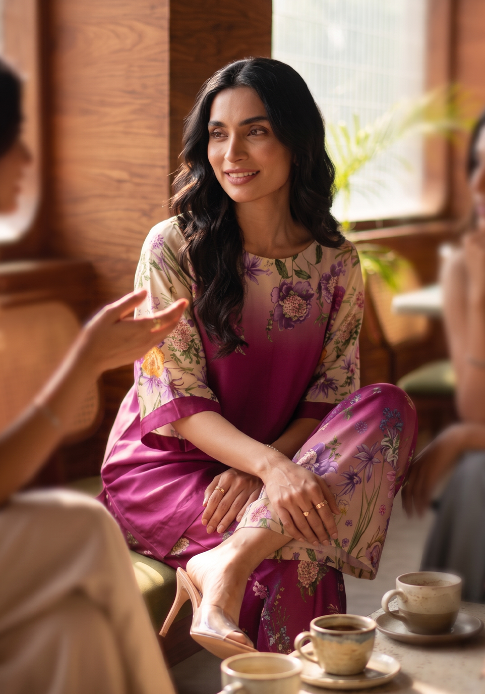 Zarqash | Silk Edit 26 | Mulberry Garden - by Libasekhas UK - Registered Vendor of : Zarqash - 100% Original Designer Dress
