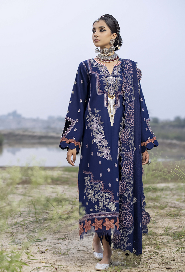 Humdum I Sierra Wool I Sierra-D06 - by Libasekhas UK - Registered Vendor of : Humdum - 100% Original Designer Dress