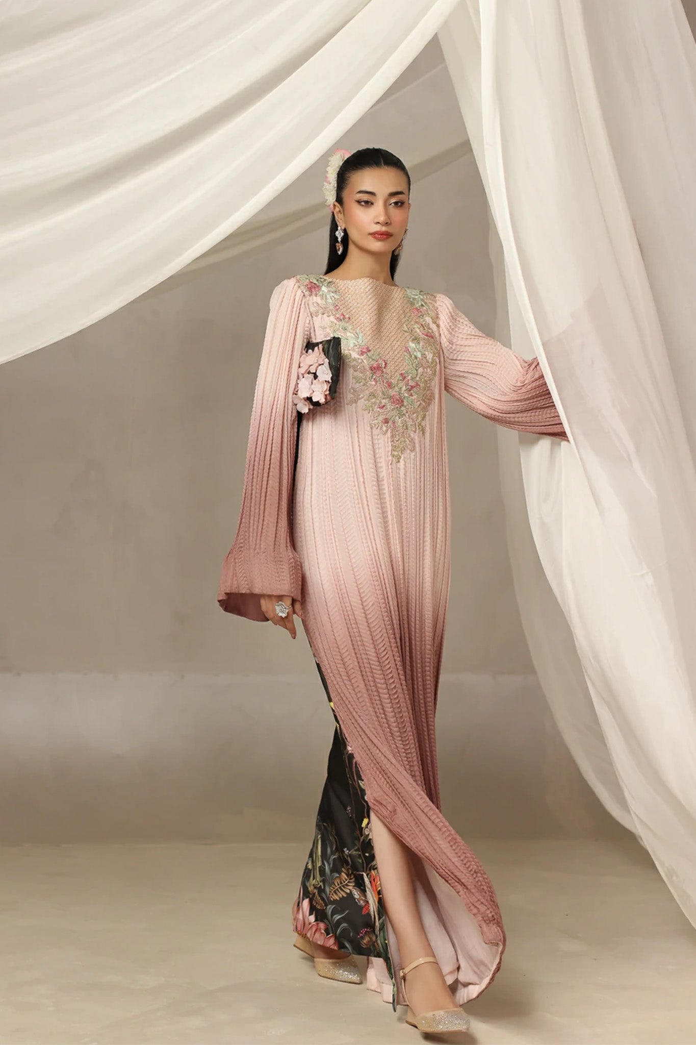Musferah Saad | Into Twilight | Seraphine - by Libasekhas UK - Registered Vendor of : Musferah Saad - 100% Original Designer Dress