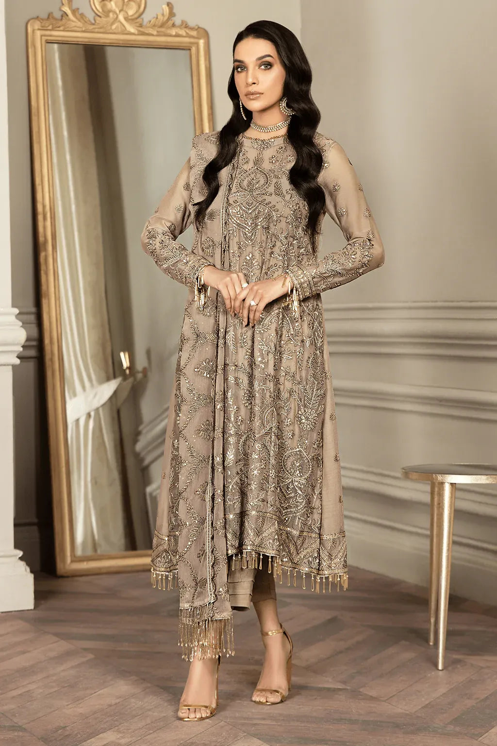 Zarif | Mehroz Formals | LIME STONE - by - Libasekhas UK - Registered Vendor of : Zarif - 100% Original Designer Dresss