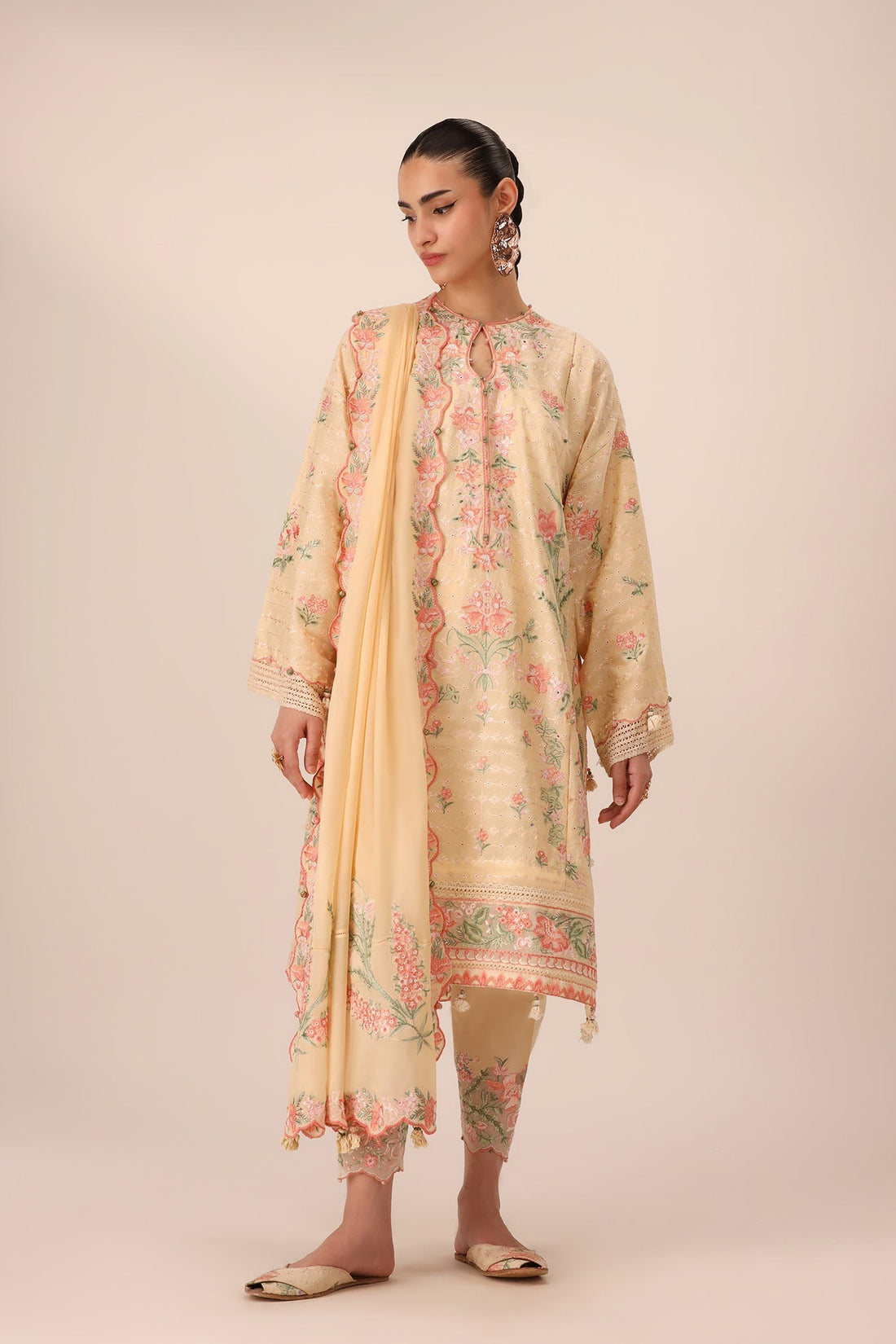 Elan | Stitched Pret 26 | MEHRVAAN (EL26-10 A ST) - by Libasekhas UK - Registered Vendor of : Elan - 100% Original Designer Dress