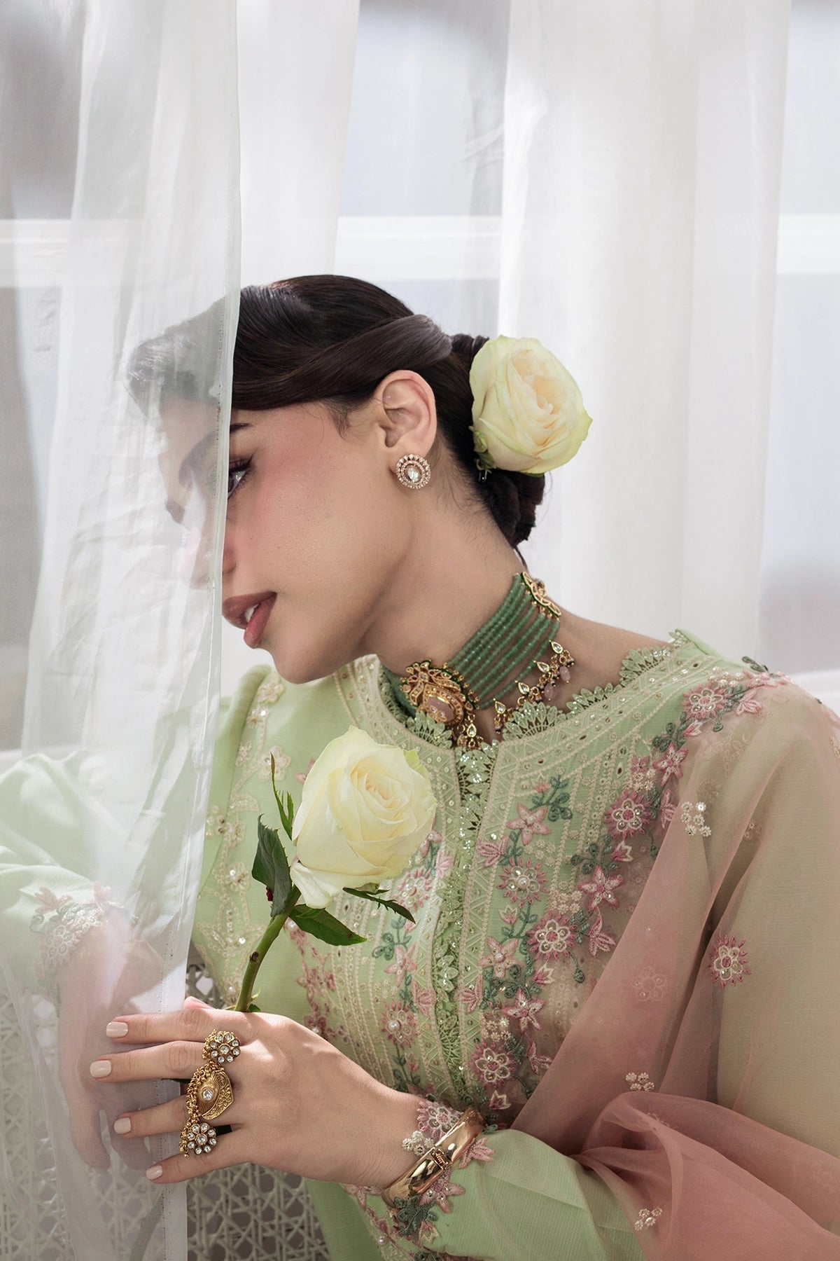 Rangrasiya | Lumeire Silk |Alma - by Libasekhas UK - Registered Vendor of : Rangasiya - 100% Original Designer Dress