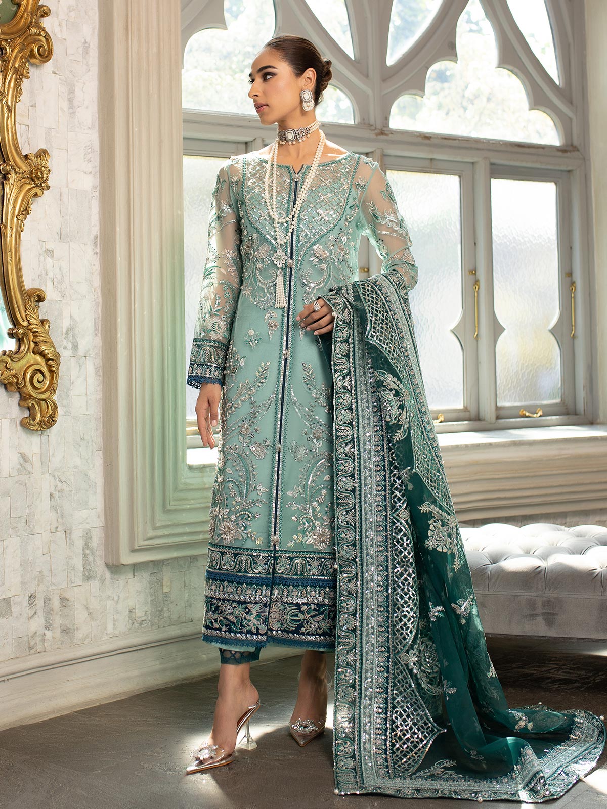 Gulaal | Luxury Pret | MILICA GL-LP-V1-04 - by - Libasekhas UK - Registered Vendor of : Gulaal - 100% Original Designer Dresss