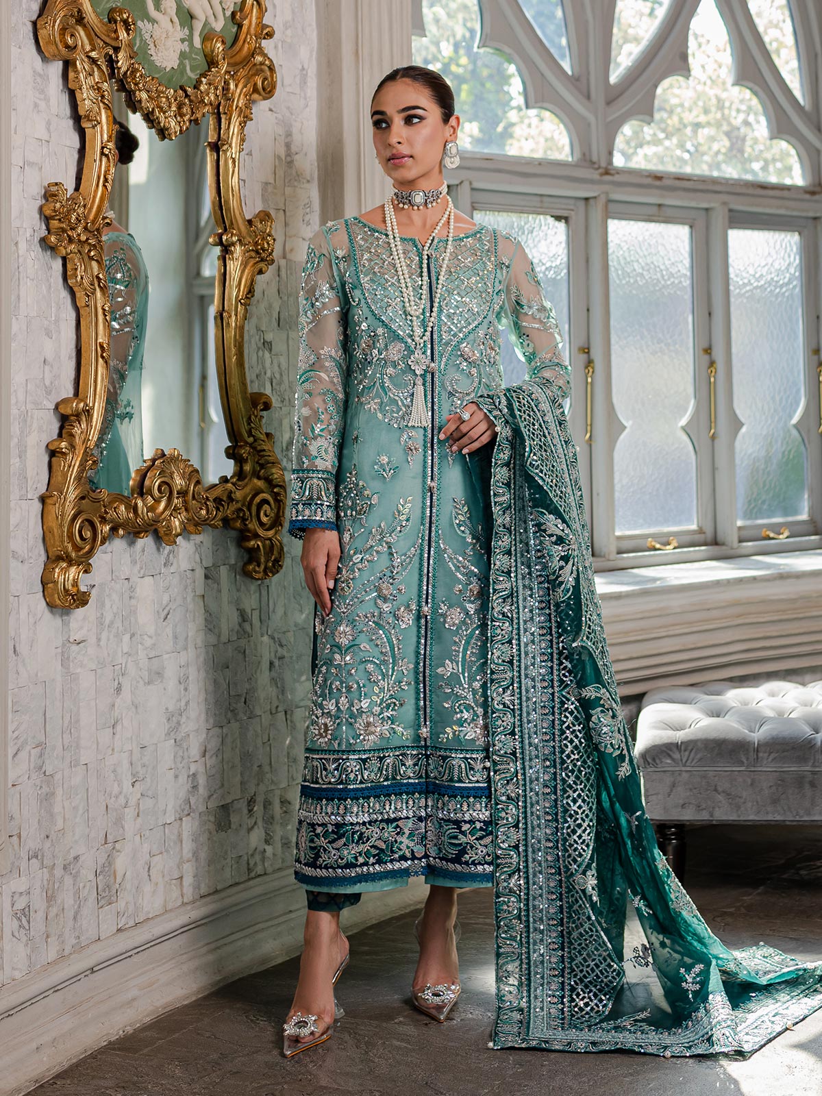 Gulaal | Luxury Pret | MILICA GL-LP-V1-04 - by - Libasekhas UK - Registered Vendor of : Gulaal - 100% Original Designer Dresss