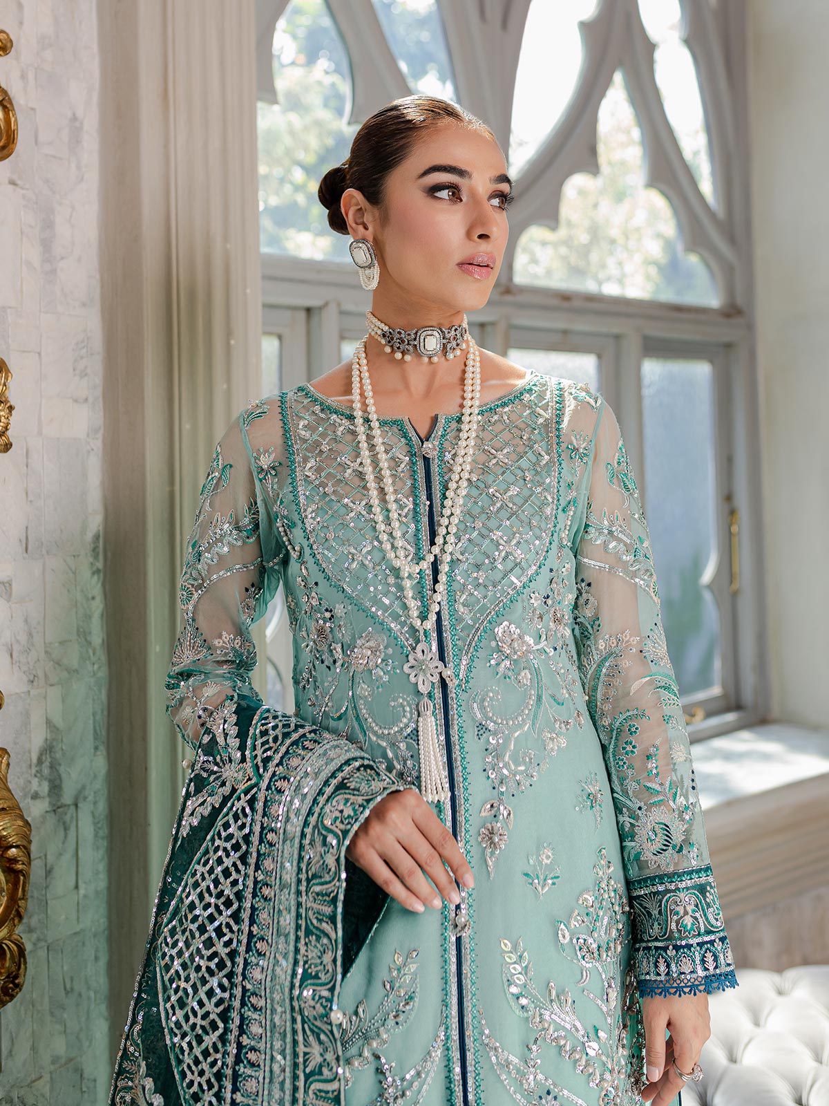 Gulaal | Luxury Pret | MILICA GL-LP-V1-04 - by - Libasekhas UK - Registered Vendor of : Gulaal - 100% Original Designer Dresss