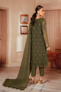 Iznik | Chiffon Kari | ICK-05 Embroidered Chiffon - by - Libasekhas UK - Registered Vendor of : Iznik - 100% Original Designer Dresss