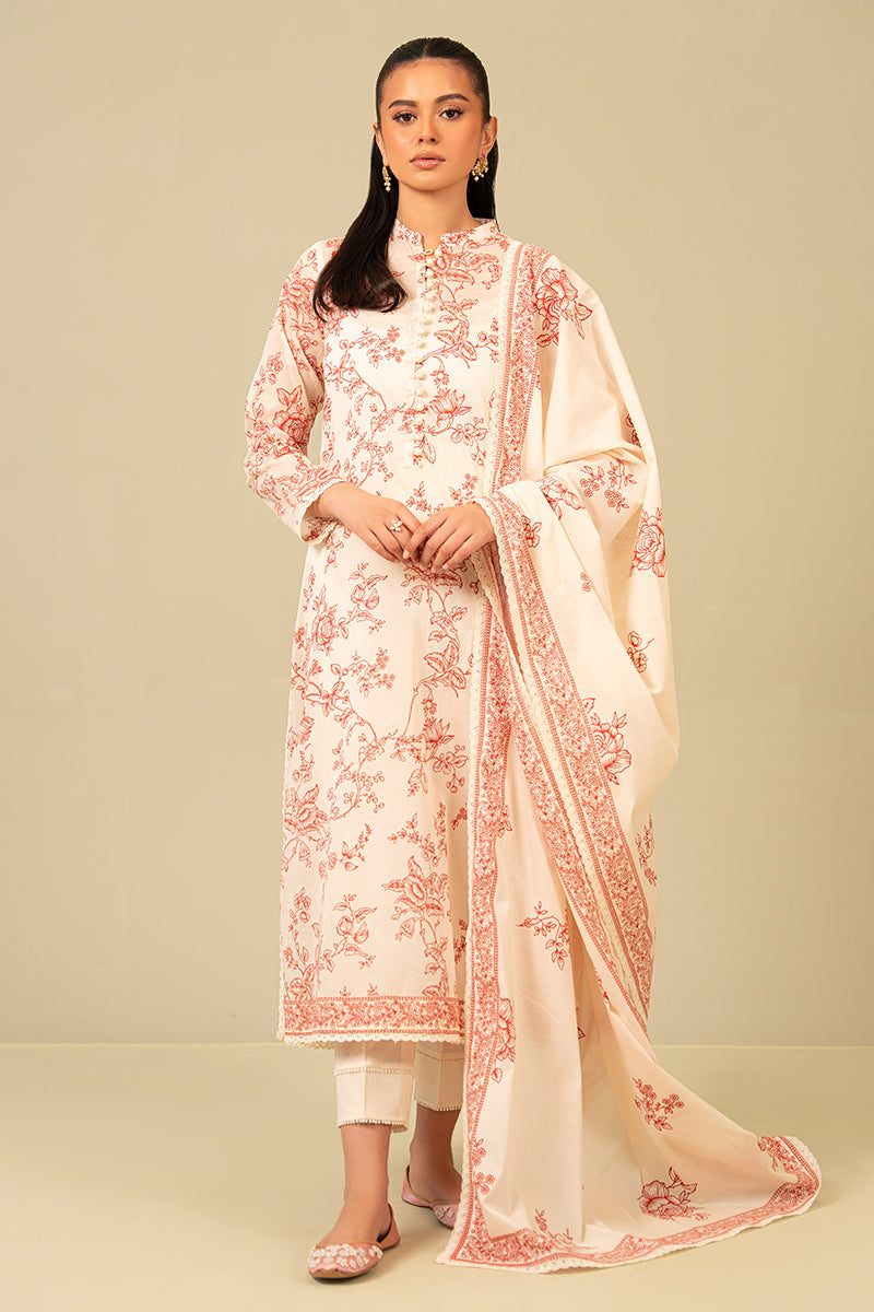 Cross Stitch | Daily Wear Lawn | CS-05 - by - Libasekhas UK - Registered Vendor of : Cross Stitch - 100% Original Designer Dresss