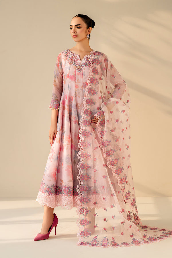 Baroque | Luxury Pret 25 | EMBROIDERED COTTON PATTI PR-1179 - by Libasekhas UK - Registered Vendor of : Baroque - 100% Original Designer Dress