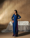 Vasal | Zyra Luxe Pret 26 | Sapphire drift - by Libasekhas UK - Registered Vendor of : Vasal - 100% Original Designer Dress