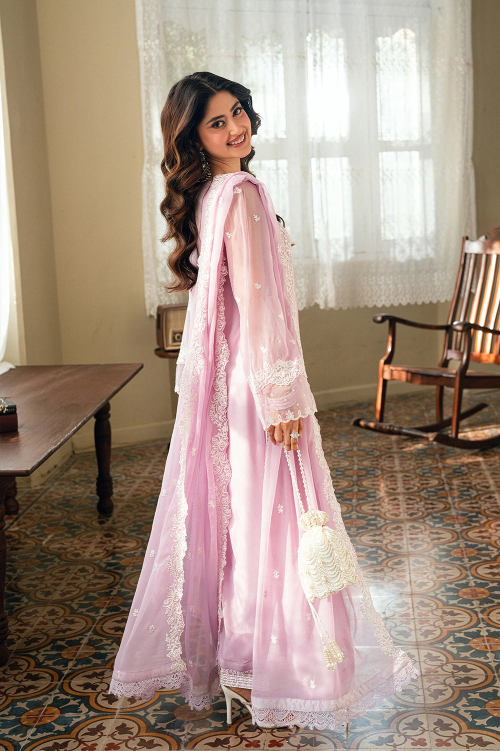 Azure | Eid Drop | Wisteria - by Libasekhas UK - Registered Vendor of : Azure - 100% Original Designer Dress