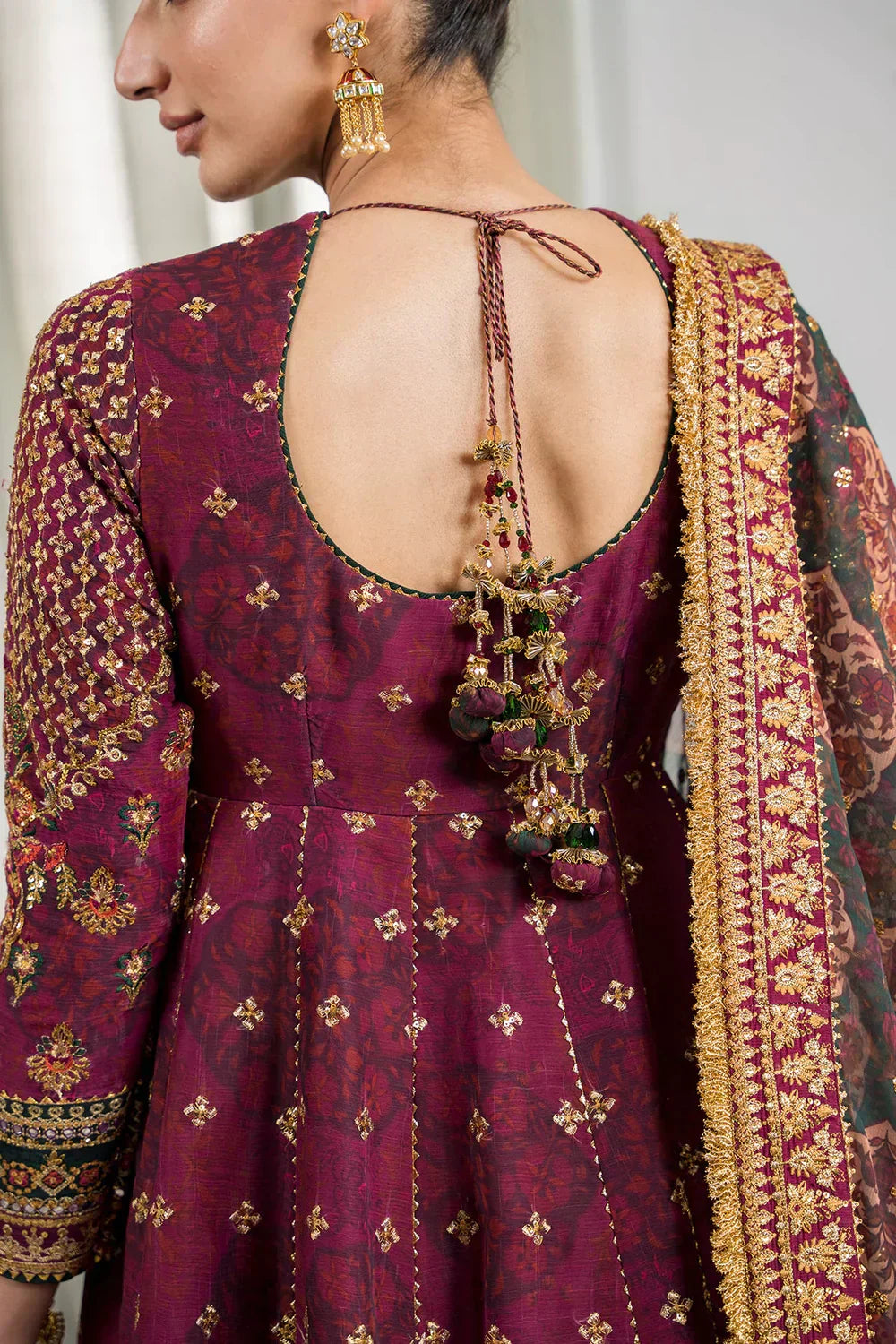 Baroque | Chantelle Embroidered Collection | CH12-03 - by - Libasekhas UK - Registered Vendor of : Baroque - 100% Original Designer Dresss