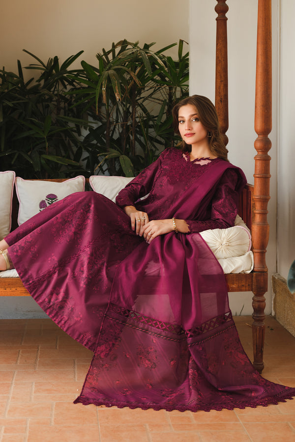 Baroque | Luxury Pret 24 | UF-645 - by - Libasekhas UK - Registered Vendor of : Baroque - 100% Original Designer Dresss