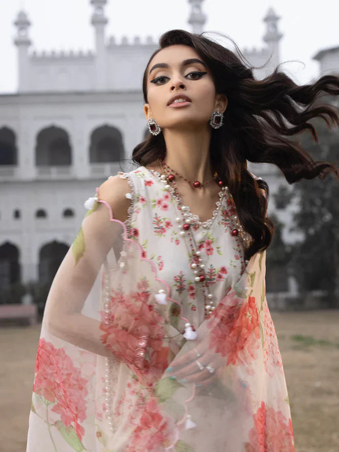 Faiza Faisal | Maya Luxury Lawn | Sandra - by - Libasekhas UK - Registered Vendor of : Faiza Faisal - 100% Original Designer Dresss