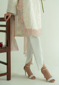 Zarqash | Whispers of Summer | IVORY POISE - by Libasekhas UK - Registered Vendor of : Zarqash - 100% Original Designer Dress
