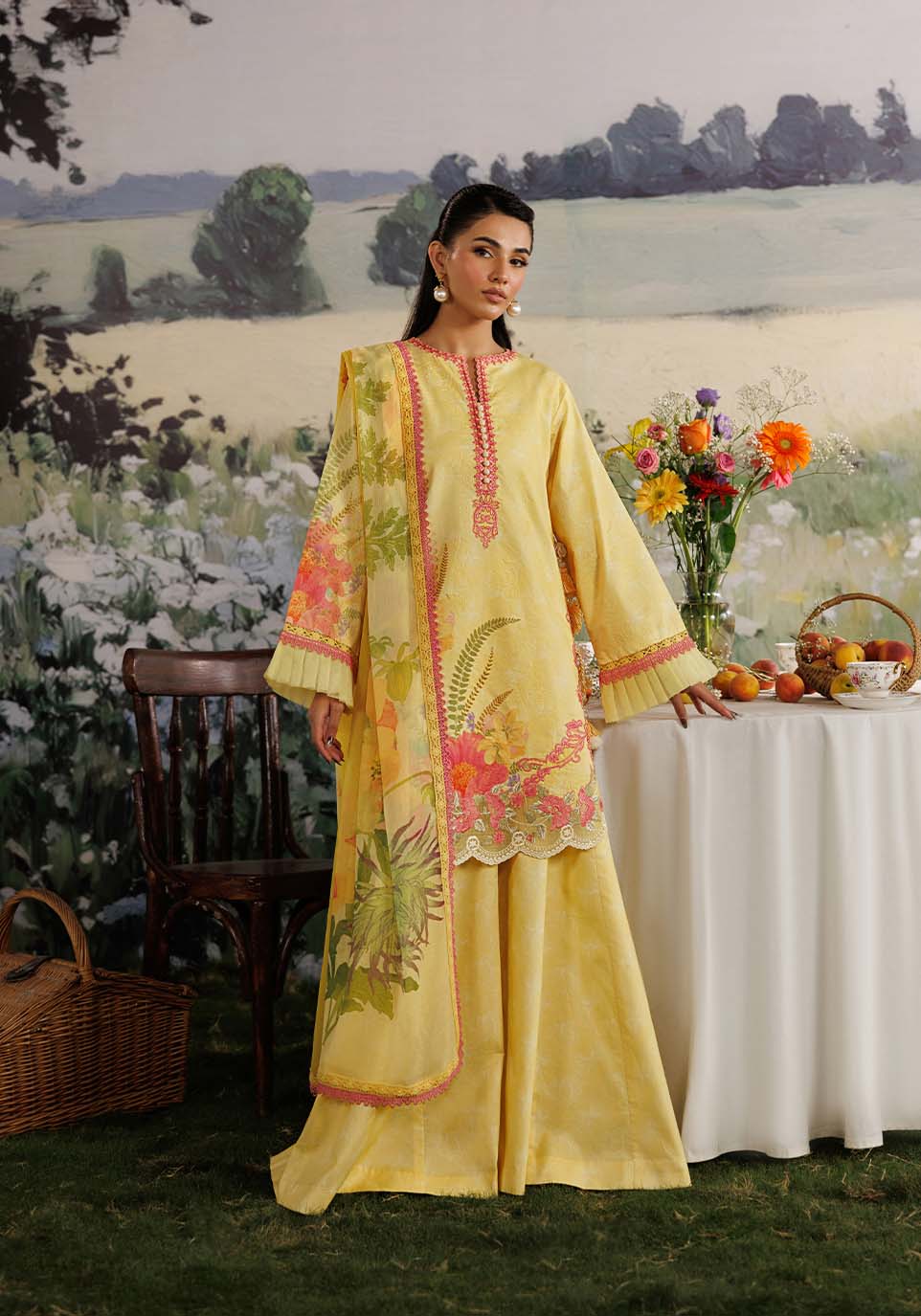 Zarqash | RimJhim The Moonsoon Edit 26 | MEHRAAB-E-GUL ZQ001 - by Libasekhas UK - Registered Vendor of : Zarqash - 100% Original Designer Dress