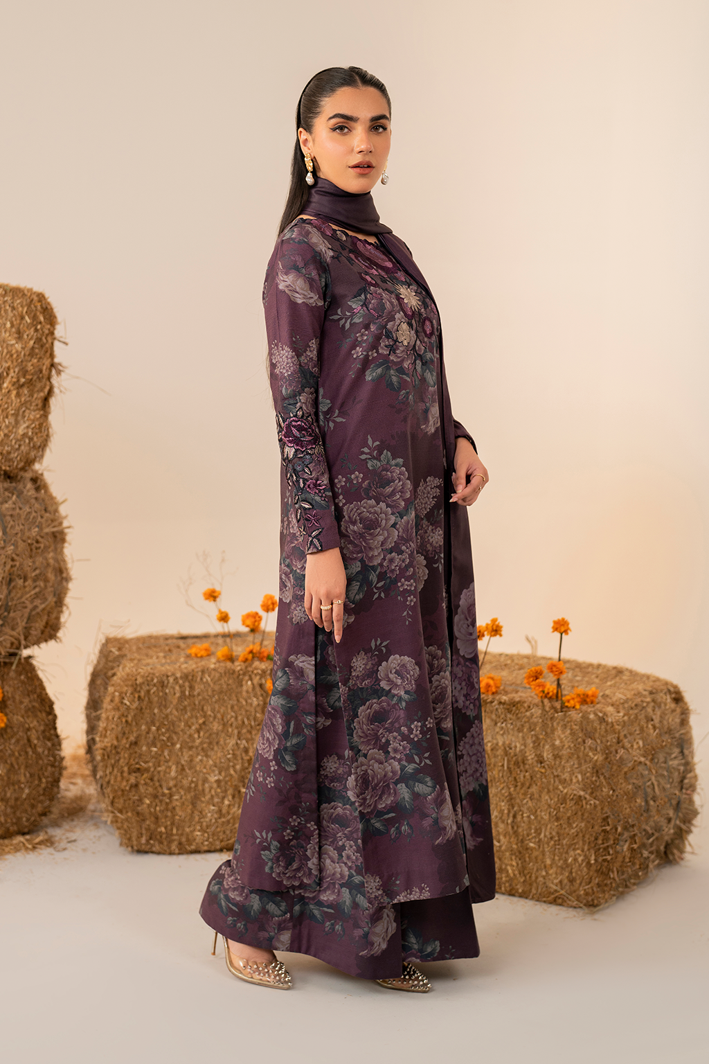Iznik | Exclusive Winter | UE-354 - by - Libasekhas UK - Registered Vendor of : Iznik - 100% Original Designer Dresss