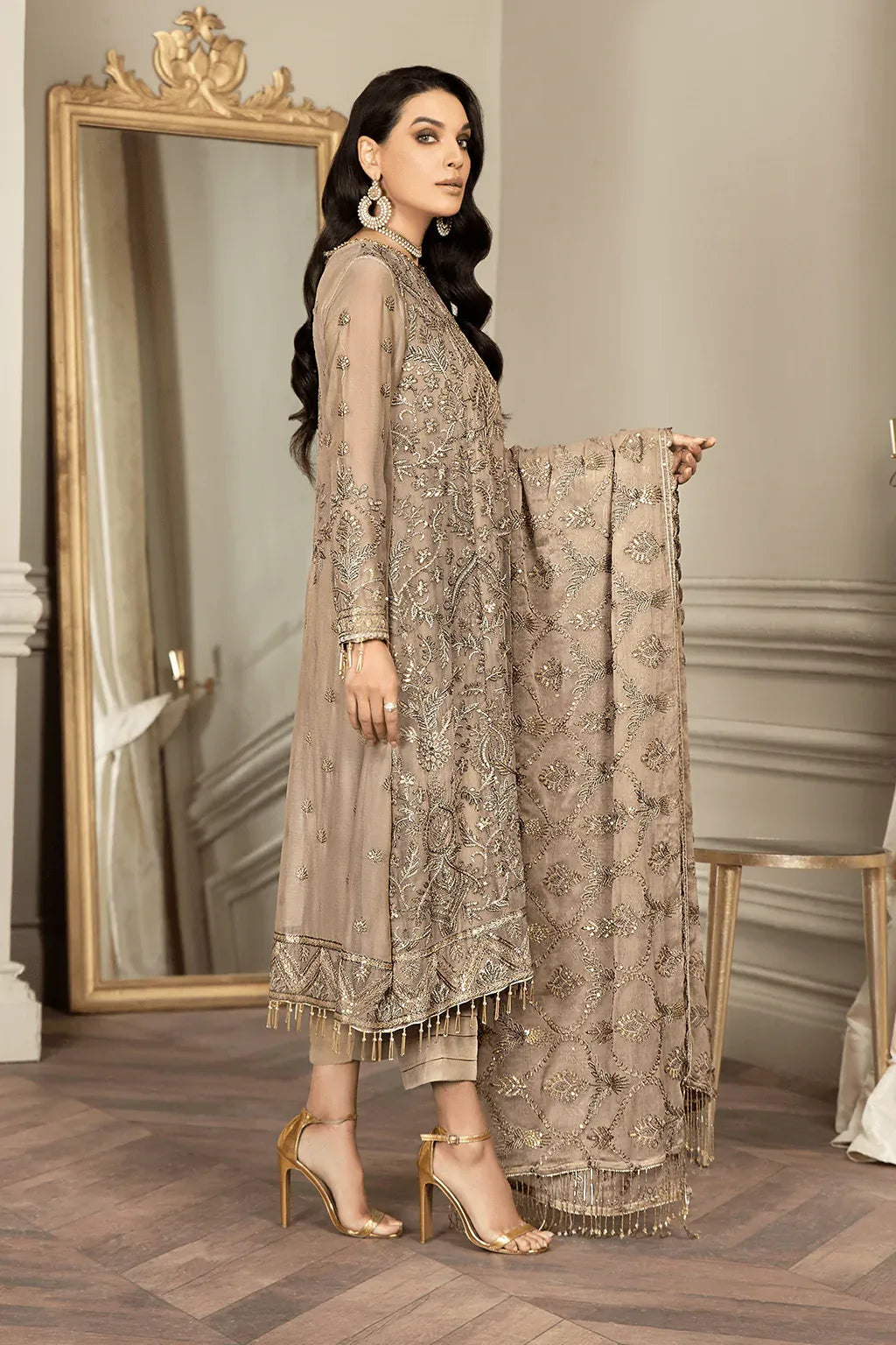 Zarif | Mehroz Formals | LIME STONE - by - Libasekhas UK - Registered Vendor of : Zarif - 100% Original Designer Dresss