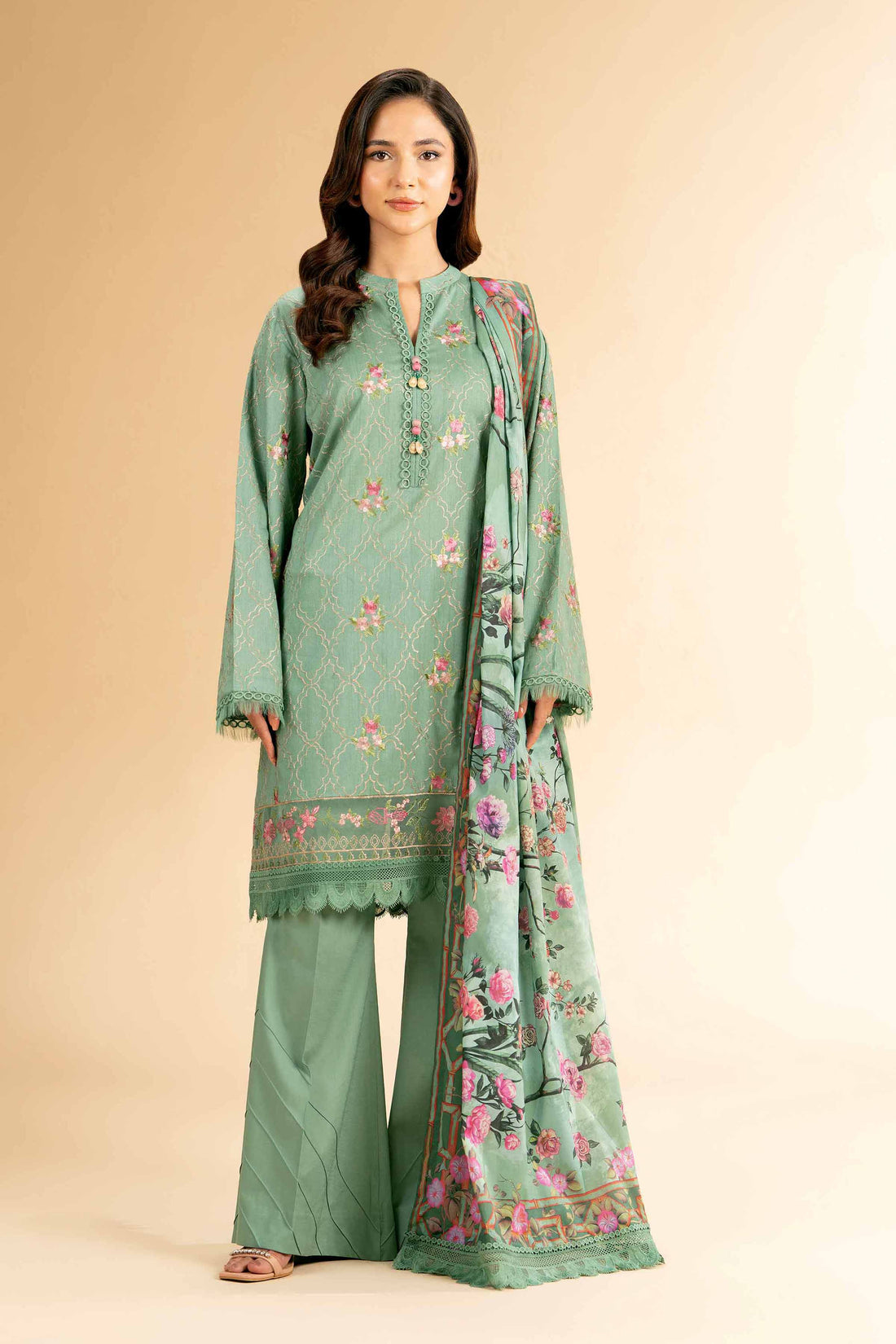 Nishat | Cross Season Edit | 42401821-1 - by - Libasekhas UK - Registered Vendor of : Nishat - 100% Original Designer Dresss