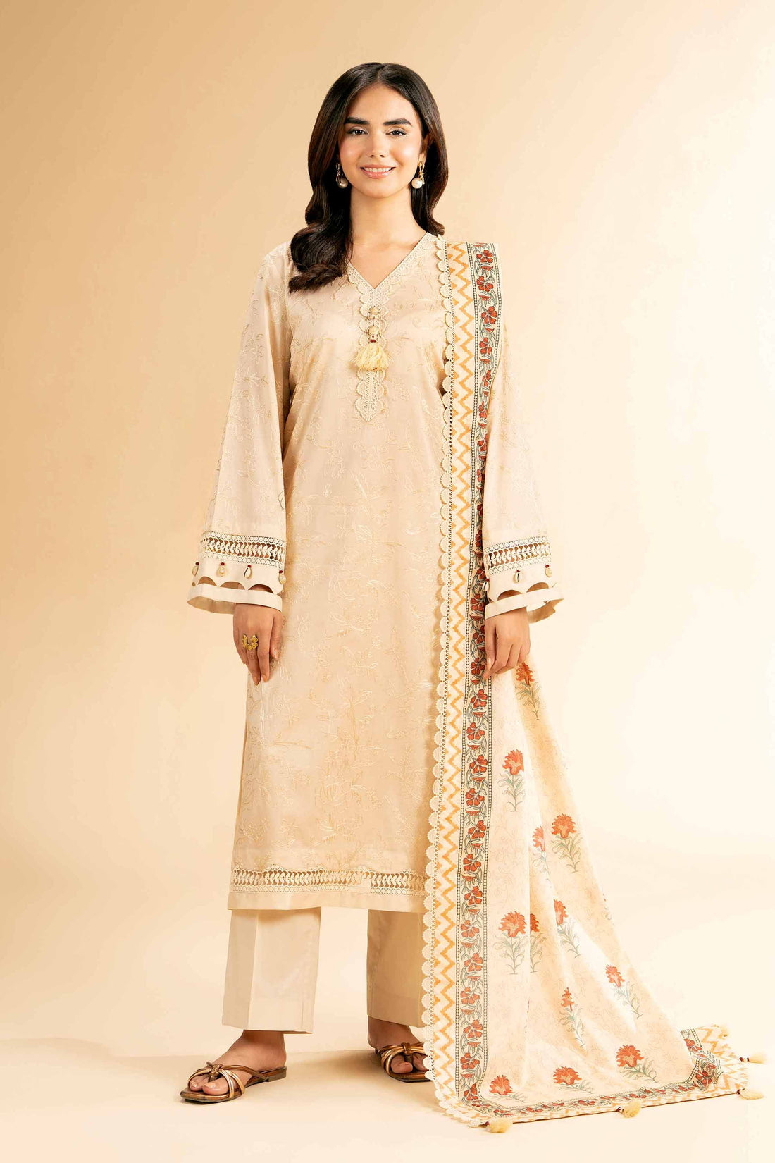 Nishat | Cross Season Edit | 42401825-1 - by - Libasekhas UK - Registered Vendor of : Nishat - 100% Original Designer Dresss