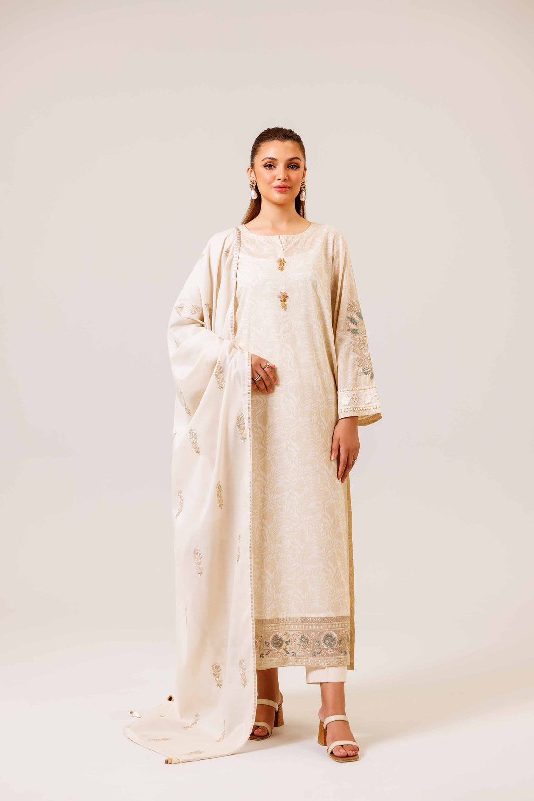 Nishat | Cross Season Edit | 42401985-1 - by - Libasekhas UK - Registered Vendor of : Nishat - 100% Original Designer Dresss